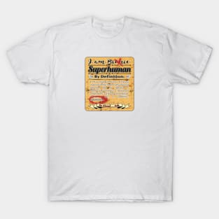 Bionic Superhuman Definition T-Shirt